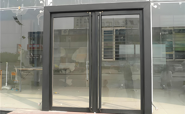 会宁玻璃地弹门