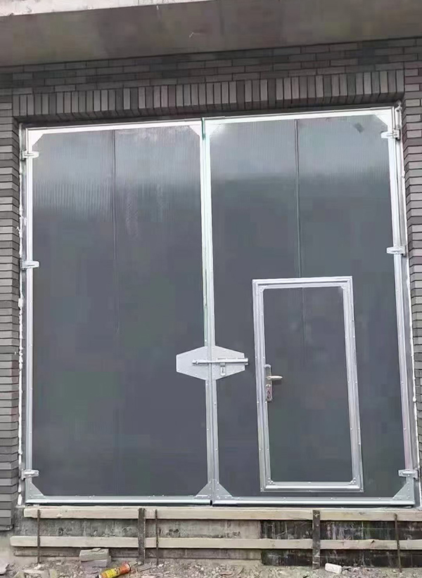 会宁工业平开门在大型设备制造车间的应用实例