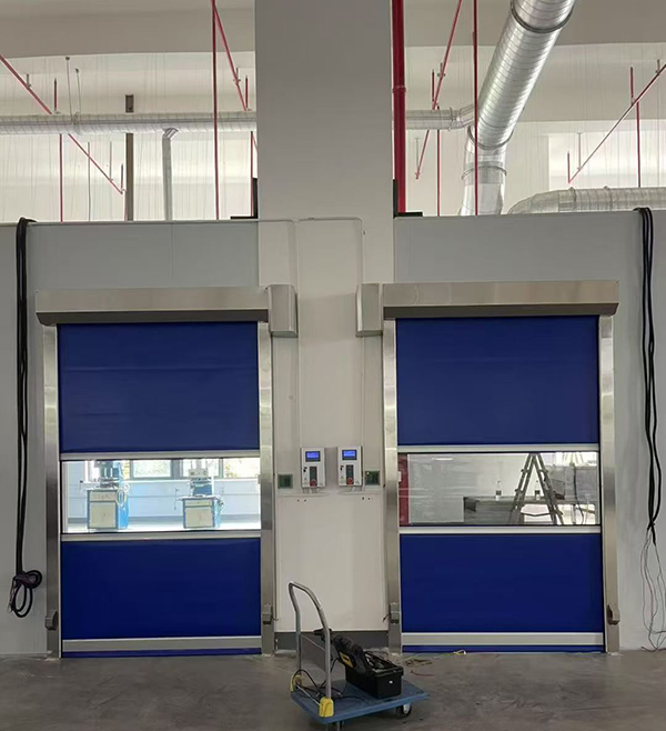 会宁快速会宁卷帘门助力食品加工车间环境升级